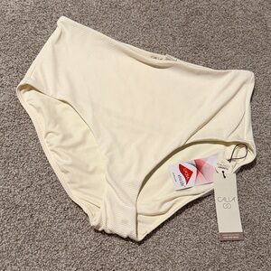 Calia High Waisted Bikini Bottoms (L)